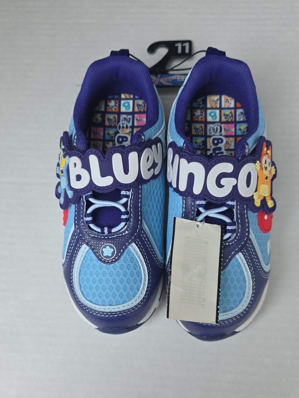 Bluey Toddler Boys Lighted Athletic Sneakers